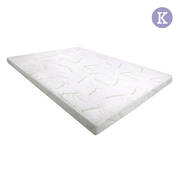 Extg Present Bedding King Size 8cm Cool Gel Memory Foam Mattress Topper