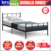 Bed Frame Single Metal Bed Frame SOL