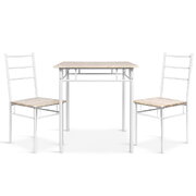 Dining Table And Chairs Set fo 3 Oak