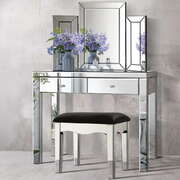 Mirrored Furniture Dressing Table Dresser Chest of Drawers Mirror Stool