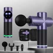 30-Speed Massage Gun for Percussion Relief in Radiant Purple