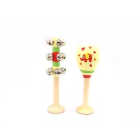 ELEPHANT MARACA BELL STICK SET