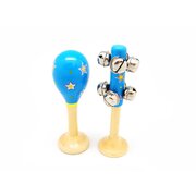 SM STAR MARACA & BELLSTICK SET