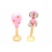 SM HEART MARACA&BELLSTICK SET