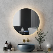 Bathroom Decor with the 60CM Bluetooth LED Round Wall Mirror