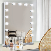 Embellir Hollywood Makeup Mirror With Light 15 LED Bulbs Lighted Frameless