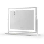 Makeup Mirror 58x46cm 360～ Rotatable Vanity Mirror with Lights Bright Light Strip Adjustable