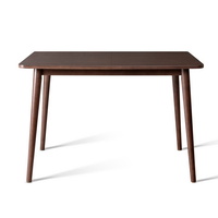 Dining Table 4 Seater Tables Square Wooden Timber scandanavian 110x70cm