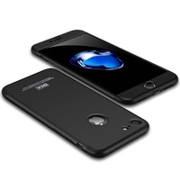 Ultra-Slim Full Protection 360 Degree Impact Resistant iPhone 7 Case (Black)