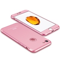 Ultra-Slim Full Protection 360 Degree Impact Resistant iPhone 7 Case (Rose Gold)