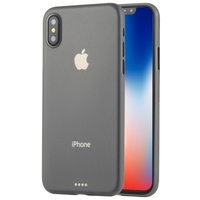 iPhone X Ultra Thin Protective Case Slim Strong Frosted Cover Grey