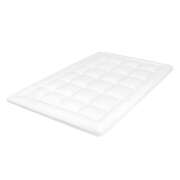 Ergonomic Mattress Topper Pillowtop Cover Bed Protector Double - Wood