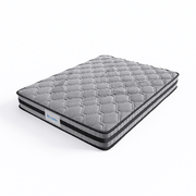 Mattress Spring Foam Medium Firm All Size 22CM Single Dark Grey