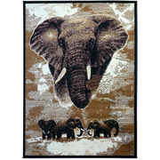 Dark elephant modern quality rug b24630/904