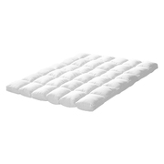 Bedding Luxury Pillowtop Mattress Topper Single