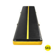5x1M Air Track Inflatable Mat Airtrack Tumbling Electric Air Pump Gymnastics