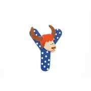 Animal Letter Y Blue