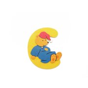 BEAR LETTER C YELLOW