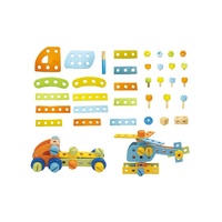CONSTRUCTION SET 51PCS ROUND