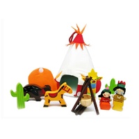 INDIAN TENT PLAYSET