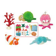 DIY CRAFTS-FISH POM POM SET
