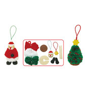 DIY CRAFTS-CHRISTMAS POM POM