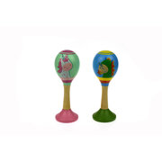 WOODEN MARACAS-UNICORN&DRAGON