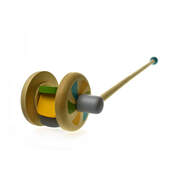 Calm & Breezy Wooden Push-A-Long Olive