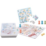 2 In 1 Game In Tin Box Ludo The Game Of Goose