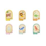 Wooden  Pinball Game- Set Of 6Pcs
