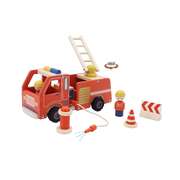 Wooden Fire Engine Playset