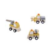 Wooden Construction Vehicles Set