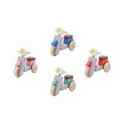 Wooden Scooter Set Handcrafted 12x4.5x9cm