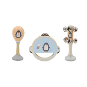 Calm & Breezy Penguin Wooden 3Pcs Music Set