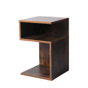 Contemporary Bedside Tables Drawers Side Table Oak - Sleek Modern Look