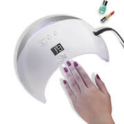 LED Nail Gel Polish Dryer Manicure Sensor Light White