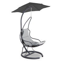 Outdoor Swing Hammock Chair w/ Cushion Grey
