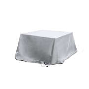 Stylish Outdoor Furniture Cover Waterproof Silver Barrier - Sleek