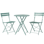 Outdoor Setting Table and Chairs Bistro Set Folding Patio Furniture
