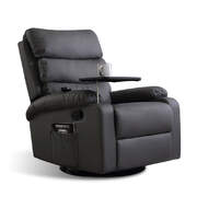Lounge Sofa Armchair 360 Swivel Grey