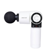 90° Rotatable massage gun-White