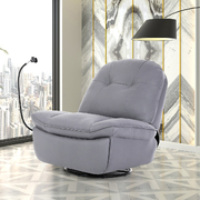 Grey Electric Recliner Chair with USB Charging Ultimate Lounge