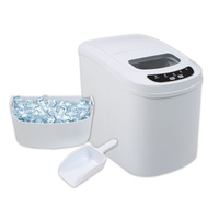 Portable Ice Cube Maker Machine 2.2L 240V W/Led Disp