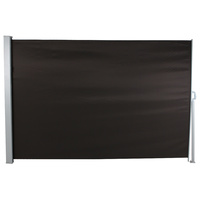 Retractable Side Awning Grey 1.8 x 3m