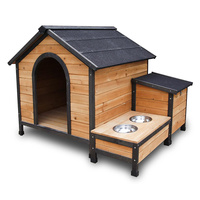Extra Large Pet Dog Kennel Timber House Wooden Cabin 
