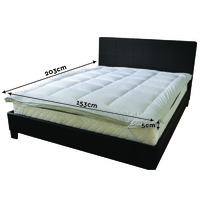 Mattress Topper Queen 203 x 153 x 5cm 