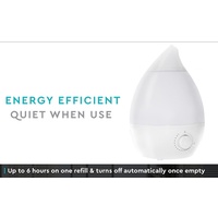 Air Humidifier Plastic White 3.4L