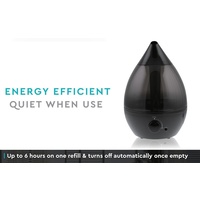 Air Humidifier Plastic Black 3.4L