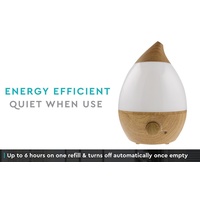 Air Humidifier Bamboo Tear Drop Oak 3.4L