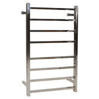 8 Ring Electric Heated S/S Towel Rack 220-240V Mounted